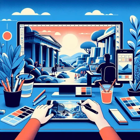 Menguasai Teknik Desain Grafis dengan Vector Art untuk Visual yang Kuat