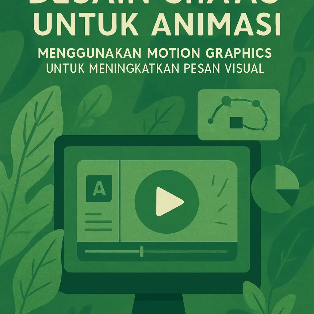 Desain Grafis untuk Animasi: Menggunakan Motion Graphics untuk Meningkatkan Pesan Visual